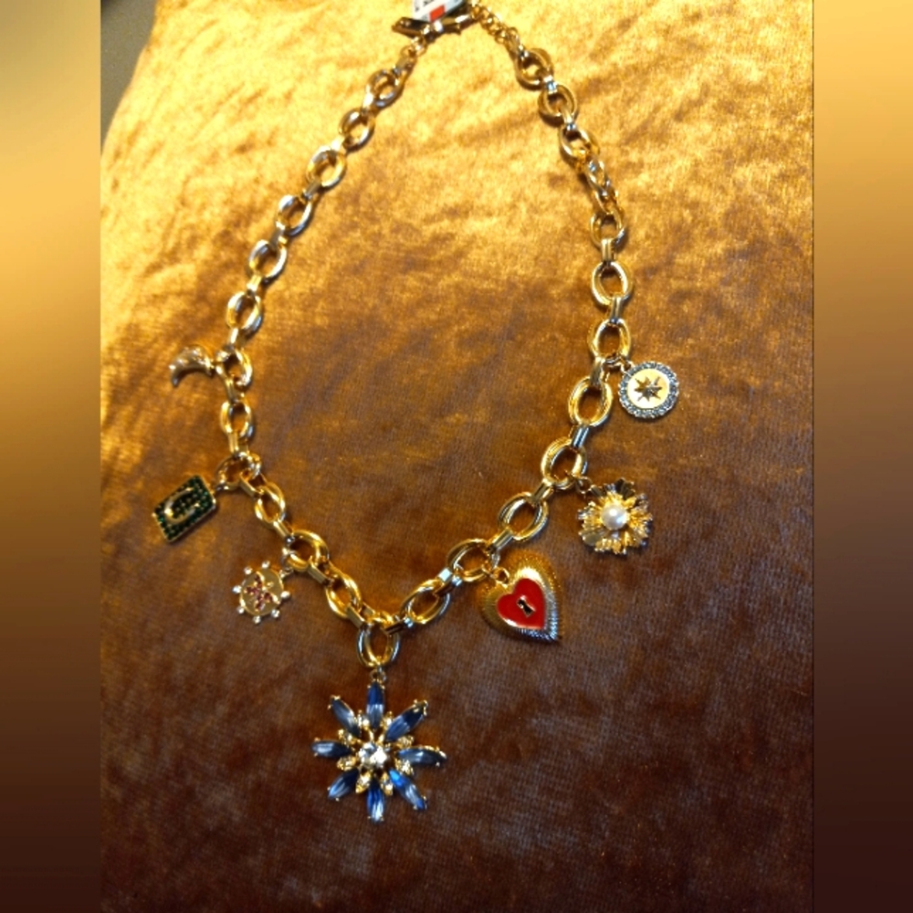 Golden Charms Necklace